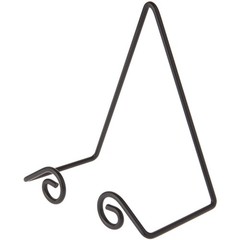 Bard’s Black Wall Mountable Hanger, 7″H x 5.5″W x 3.5″D (9.5″ – 10.5″ Platters)