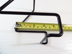 (5 Pack) SMALL 3″x3″ Plate Stand Black Square Wire Display