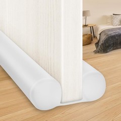 Large Door Draft Stopper 30 Inch for Small Size Bedroom Door Fits 0.5 to 1.7″…