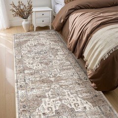 3×8 Washable Runner Rug :Hallway Runner with Non Slip Backing Farmhouse for B…