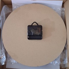 Gift Idea! 9.8″ Neon Gaming Zone Wood Wall Clock w battery & instructions.