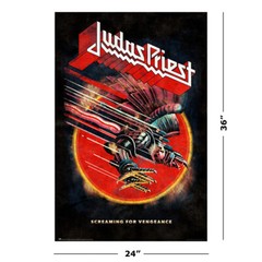 Judas Priest – Music Poster (Screaming For Vengeance) (Size: 24″ x 36″)