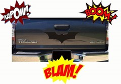 Diecut Vinyl DARK KNIGHT Batman LOGO Car Truck Decal Sticker Hood Tailgate Comic