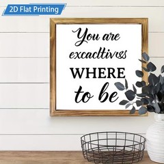 Peace Inspirational Wooden Sign Farmhouse Neutral Tone Housewarming Decor