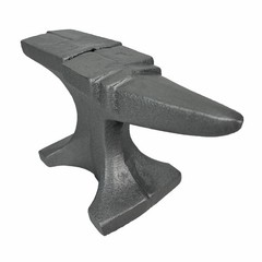 Cast Iron Anvil Bookends Set of 2 with Smooth Flat Top – 8″ L Book Holders