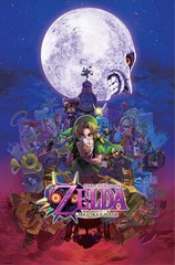 The Legend Of Zelda: Majora’s Mask – Gaming Poster (Link) (Size: 24″ x 36″)