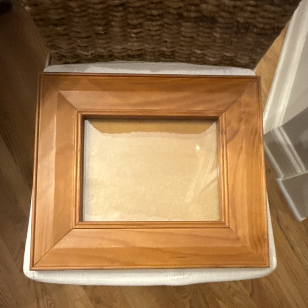 Pottery Barn Rectangular Freestanding Photo Frame Rear-Loading 1 Photo Landscape