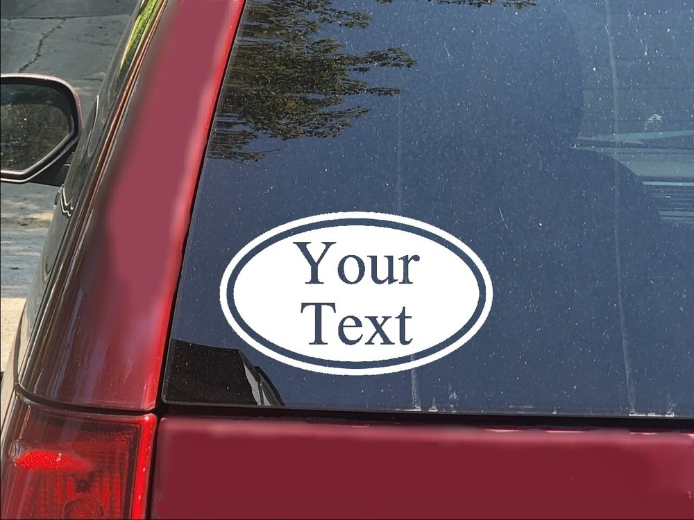 «Custom Text» Decal – Ideal for your Auto, Laptop, etc. !!FREE SHIPPING!!