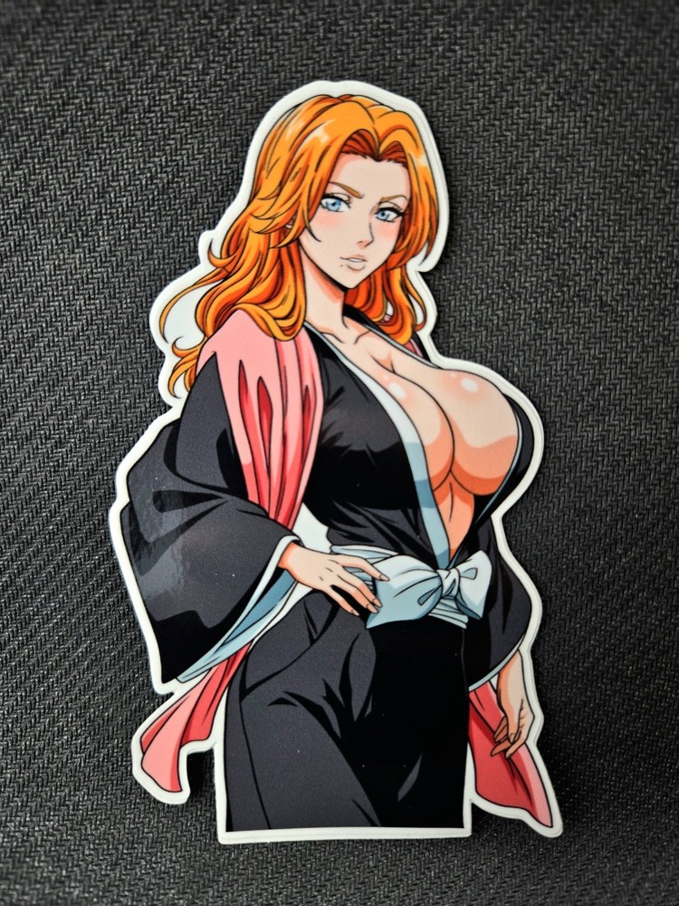 5″ Vinyl Weatherproof Waifu Vinyl Sticker Rangiku