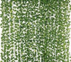 Artificial Garland Money Plant Leaf Creeper Greenery Bail Length 6 Feet |Pack 12