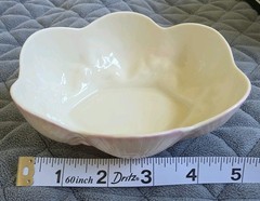 Belleek Ireland Pink Shell Dish NIB