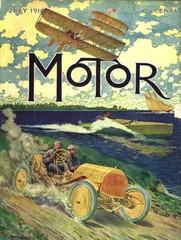 Vintage Motor Magazine Cover reproduction steel sign FREE SHIPPING