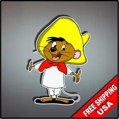 Speedy Gonzalez Vinyl Decal Sticker 5″ x 3.5″ Cartoon Nostalgic Looney Tunes