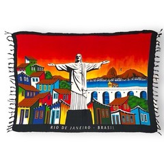 Rio De Janeiro-Brazil Tapestry 63 x 42 In