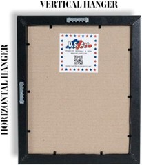 US ART Frames .75″ Cherry Solid Wood Picture Poster Frames, S-B