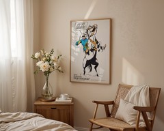 The Lone Ranger Poster 1966 Animated Western TV Cartoon Hero Series Art Print