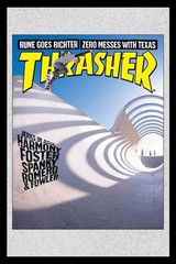 Thrasher Skateboard Cover July 2008 Cool Wall Art Print Poster 12×18