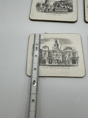 Vintage Lady Clare Coaster Placemats Set of 9 English Palaces Landmarks England