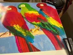 WALASSE TING Parrots