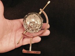 CALIPER Display Stand Adjustable Medium Size Gold Color