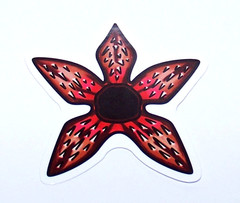 Stranger Things – Cut Sticker Film Decal Movie Horror TV Flower The Demogorgon