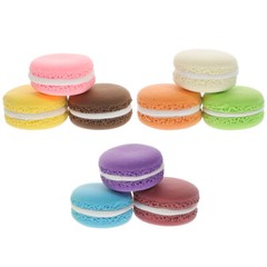 9 Pcs fake cake food model handicrafts plant press set Pretend Play Toy A
