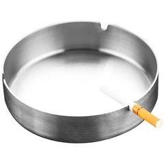 1/2/3/5 Pcs of Stainless Steel Cigarette Ashtray Ash Holder for Home,Hotel, Etc