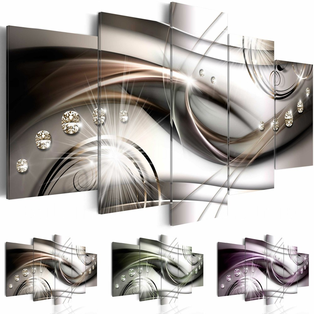 ABSTRACT Canvas Wall Art Image Photo Print a-A-0174-b-n