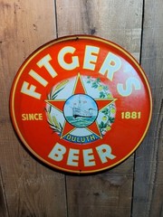 Vintage Fitgers Duluth Beer Ad Reproduction Metal Sign FREE SHIPPING