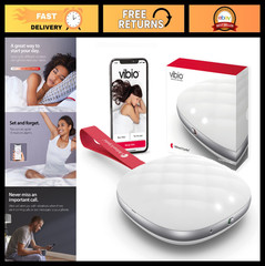 Portable Bluetooth Bed Shaker Alarm Clock – Silent Vibrating Travel Alarm for He