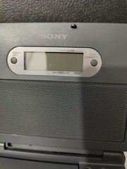 Vintage Sony ICF-CD2000 Travel FM/AM Radio CD Alarm Clock stereo(Fast Shipping)