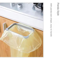 Foldable Trash Bin For Kitchen Storage Strong Abs Plastic Space-saving Structure