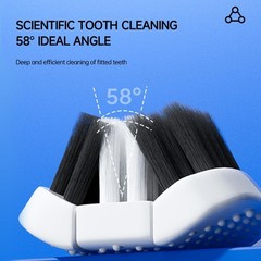 3D U-Shaped Soft Manual Toothbrush 6pcs for Adults Men Women Deep Cleaning