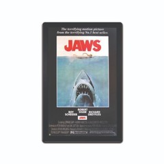 JAWS SHARK CLASSIC Tin Sign Movie Poster Replica 8×12 inch