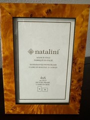 4×6 NATALINI PHOTO/PICTURE FRAME KNOTTY PINE LOOK – SLIGHT VARIATIONS IN PATTERN