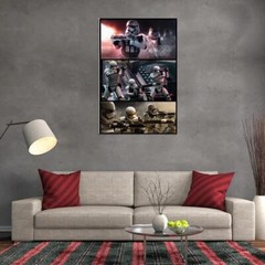88420 Star Wars Episode 7 Stormtrooper Panels Decor Wall Print Poster