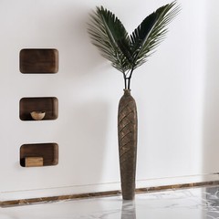 New 37 Inch Tall Cylinder Antique Style Designed Floor Vase for any Room