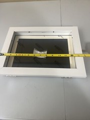 Kids Art Frame White Front Opening