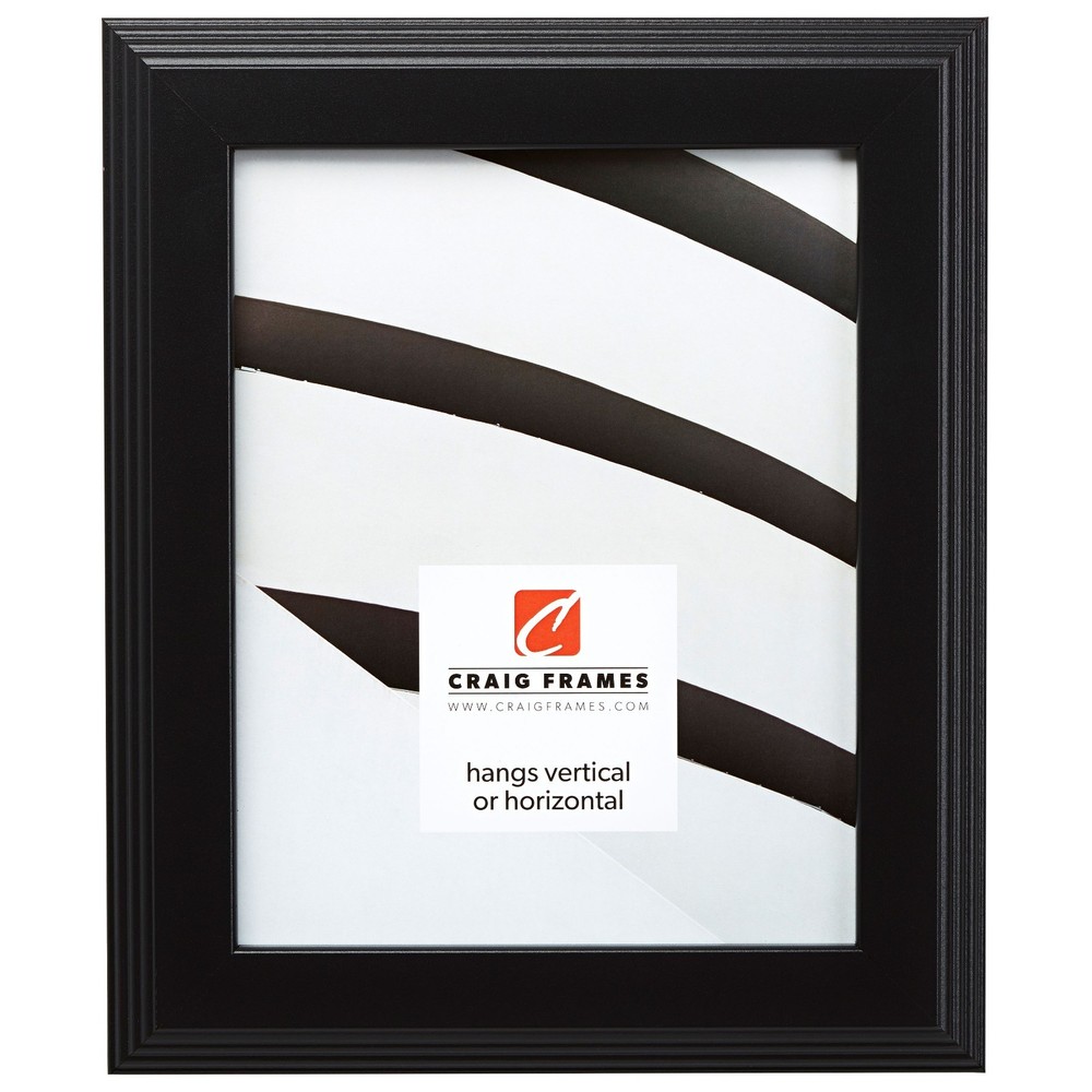 Craig Frames 1.25″ Traditional Gallery Black Picture Frame Poster Frames
