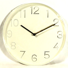 Ikea Wall Clock Tromma White 9 3/4″ Quiet Silent Free Shipping Fast