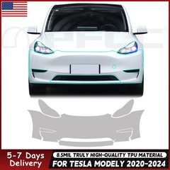 For Tesla Model Y 2020-2024 Paint Protection Film Gloss TPU PPF Pre-Cut Kit