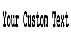 YOUR TEXT Vinyl Decal Sticker Car Window Bumper CUSTOM Personalized Lettering