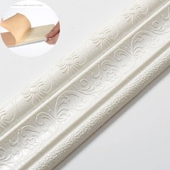 7.5FT 3D Wall Paper Borders Waterproof Self-adhesive Wall Sticker DIY Home Decor