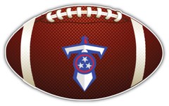 Tennessee Titans NFL Football Sport Logo Car Bumper Sticker Decal »SIZES»