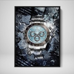 Rolex Daytona Platina inspired Canvas Wall Art Print – Watch Art Poster Print