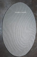 Irregular Shape Rugs Handmade 100% Woolen Hand Tufted For Home Decoration