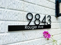 16-34 inch Modern House Address Numbers Sign For Exterior Outside Address Plaque