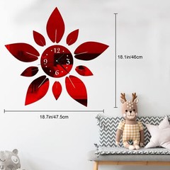 Reloj De Pared Moderno 3D Grande Decoraciones Hogar Modern Wall Clock Home Decor