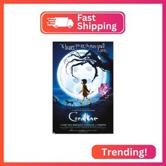 Coraline – Braver One Sheet Wall Poster, 34L» x 22.4W», Unframed Version