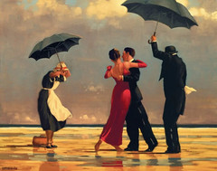 Jack Vettriano The Singing Butler Canvas Famous Art Poster Bedroom Wall Decor